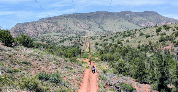 Awesome shot of me under power lines